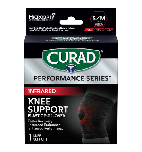 CURAD Performance Series IRONMAN Infrared Elastic Knee Support
