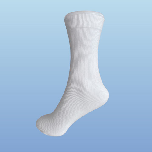 Pure Comfort Disposable Cleanroom Socks, One Size, White, 400 pairs/case
