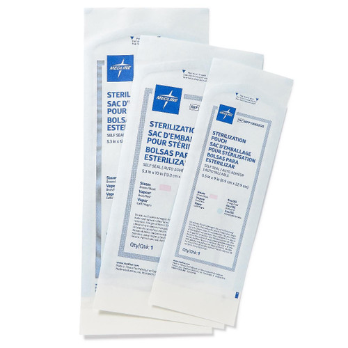Medline MPOP3X9Z Self-Seal Instrument Sterilization Pouch