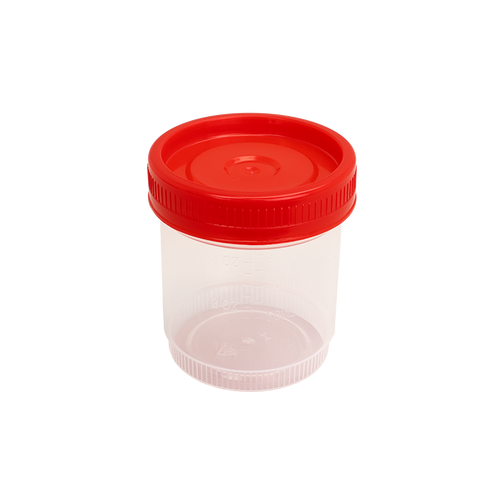 Dynarex 43023 Sterile Specimen Containers, 90 mL, 400/case
