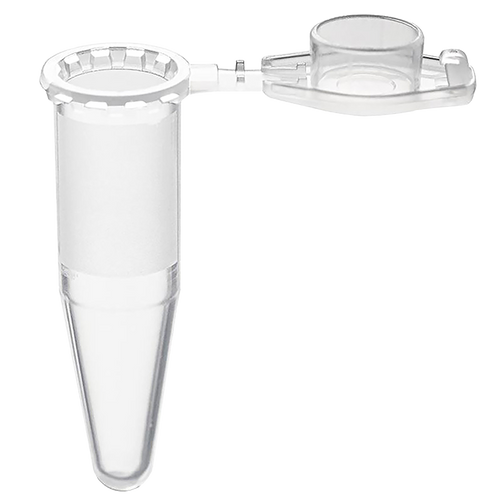 Dynarex 42120 Microcentrifuge Tubes, Polypropylene, 0.5 mL, 10000/case