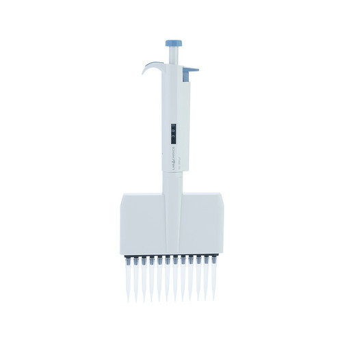 Dynarex 40131 Mechanical Pipette, 12 Channel, 50-300 µl Adjustable Volume