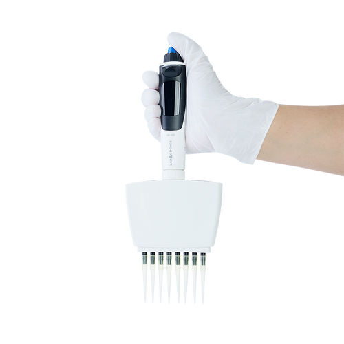 Dynarex Electronic Pipette, 8-Channel, Adjustable Volume
