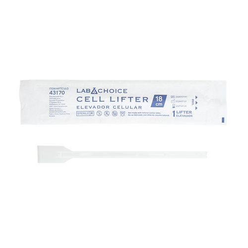 Dynarex 43170 Sterile Cell Lifters, 18 cm, Individually Wrapped, 100/case