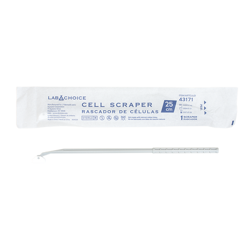 Dynarex 43171 Sterile Cell Scraper, 25 cm, Individually Wrapped, 100/case