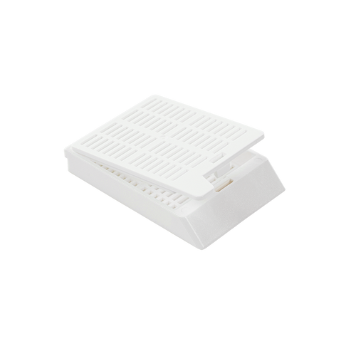 Dynarex Embedding Cassette, Detachable Hinged Lid, 2000/case