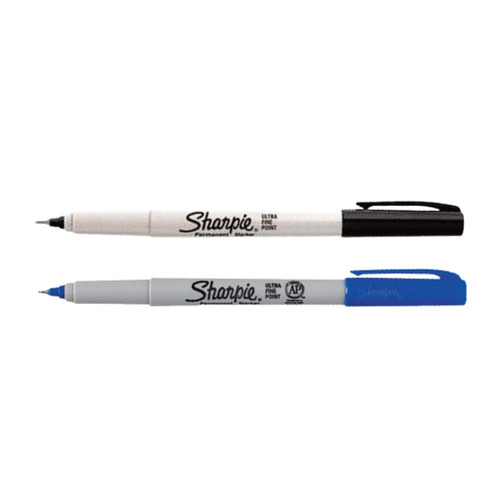 Micronova Sterile Cleanroom Sharpie Marker, Gamma Irradiated, Ultra-Fine Point, 12/case