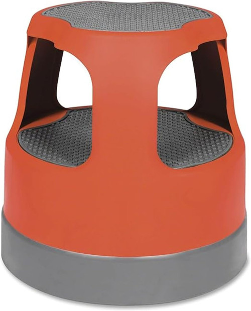 Cramer Scooter Rolling Step Stool, 2-Step, 300 lb Capacity, each
