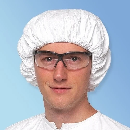 Tyvek IsoClean Bouffant Caps, 21.5", 250/case