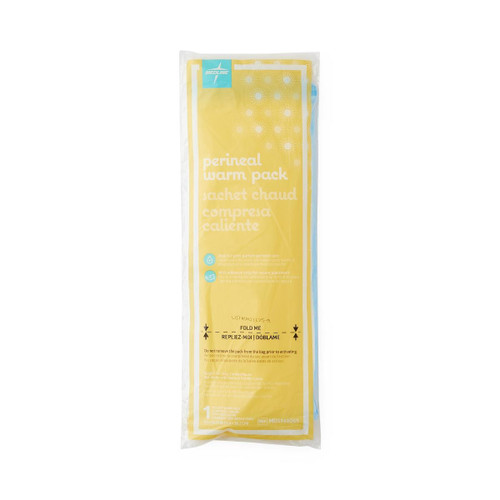 Medline Deluxe Instant Perineal OB Pad Warm Pack, 4.5" X 14.25"