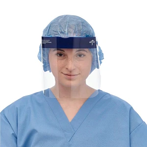 Medline Disposable Face Shields, Full Length and Extra-Long options