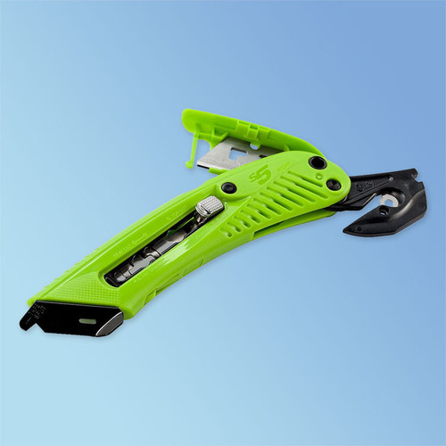 S5 Safety Cutter – 3-in-1 Tool w/ Metal Fixed Guard Right Handed - SRV  Damage Preventions