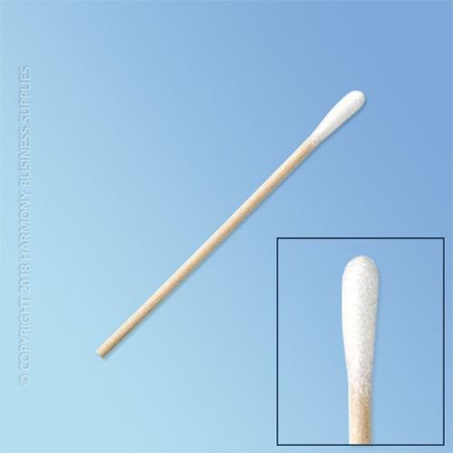 Puritan Medical Products  Puritan Small Tip Cotton Swab, 3 in., Wood Shaft