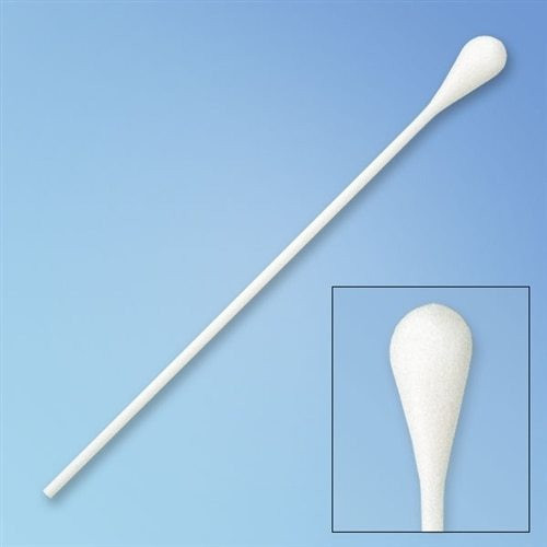 Puritan Medical Products 25-808 2PR Puritan Sterile Jumbo Tip Rayon Swab, Dual Pack, Polystyrene shaft, 1000/case