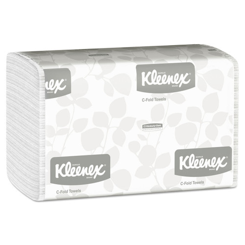 01500 Kleenex White C-Fold Towels, 2400/case