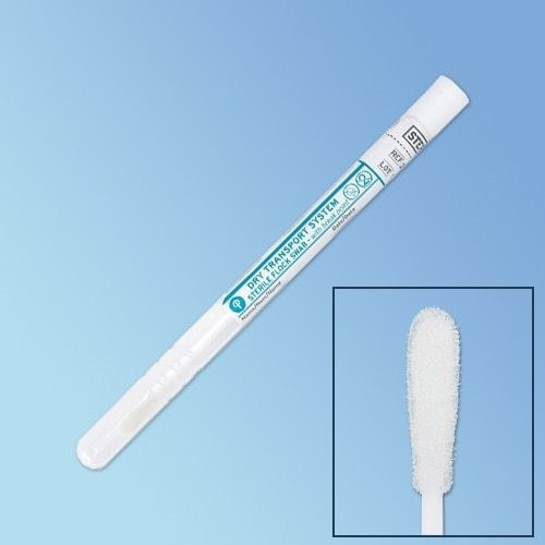 Puritan Medical Products  Sterile PurFlock Ultra Flocked DNA Free Forensic Swab, Elongated Tip, 500/case