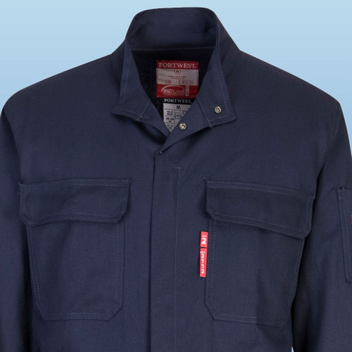 WEST.③ Portwest Bizflame 88/12 AR/FR Coverall, CAT 2 (8.2 cal)
