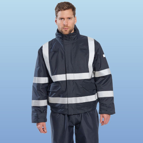 Bizflame FR Bomber Jacket, Navy (S783)