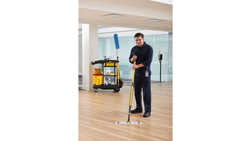 How To Prepare The Rubbermaid Commercial Products HYGEN Pulse Floor Mop  System 