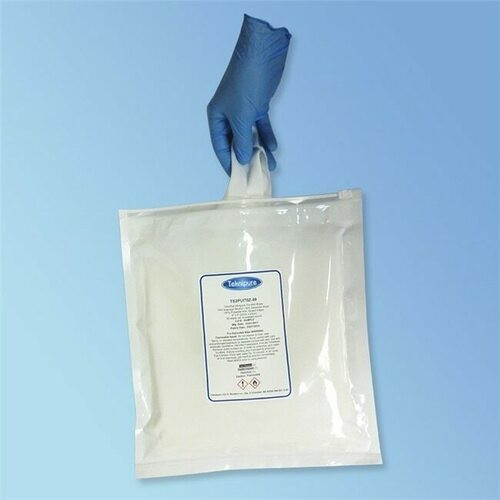 Teknipure  TekniSat 9% IPA Polyester Cleanroom Wipes, 9" x 9", Flex Pack