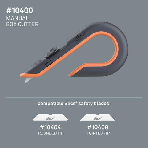 Slice Manual Box Cutter 1-Blade Retractable Utility Knife in the