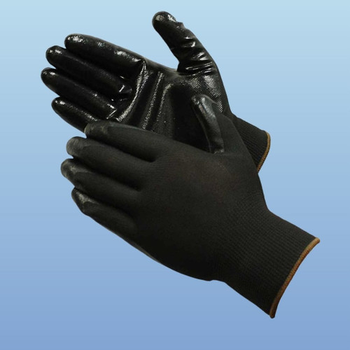 Liberty Safety  Q-Grip Nitrile Coated Glove, 3 Color Options, 12/pair