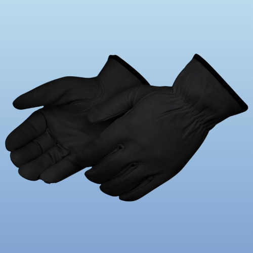 Liberty Safety  Black Goatskin Drivers Glove, Keystone Thumb, 12/pair