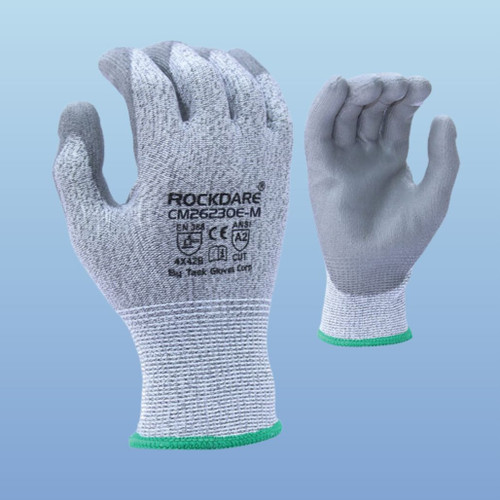 Task Gloves CM26230E-L Cutman ANSI A2 Polyurethane Coated Cut Glove, 12/Pairs