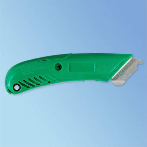 Pacific Handy Cutter S4L Safety Cutter, Retractable Utility Knife with an  Ergonomical Design, Bladeless Tape Splitter, Steel Guard for Safety and  Damage Protection, Warehouse and In-Store Cutting - Left Handed Tools 