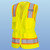 Portwest Women's Hi-Vis Contrast Tape Vest Yellow - US392