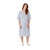 Medline Blended Patient Gowns with Angle Back, Side Ties, Snowflake Print (MDTPG2RTSSNO)