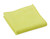 Medline Microfiber Cleaning Cloth, 16" x 16", Heavy-Weight, Yellow (MDT217616)