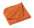 Medline Microfiber Cleaning Cloth, 16" x 16", Medium-Weight, Orange (MDT217898)