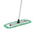 Medline Advantage Sweep Microfiber Wet/Dry Mop Head, 18", Green, 100/case