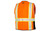Kishigo 1514 Premium Black Series Heavy Duty Safety Vest, Orange, ANSI Class 2