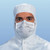 Kimtech M3 Sterile Cleanroom Face Mask with Ties, ISO 3 (Class 1), 200/case (62467)