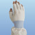 Purus Half Finger Cleanroom Glove Liners, 20 Pairs Per Pack