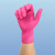 Dynarex 6723 AloeSkin Pink Nitrile Medical Exam Gloves