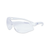 BrandX X7 Rimless Dieletric Safety Glasses, Permanent Hydrophilic Anti-Fog, Clear Lens