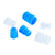 Dynarex Flange Plug Caps for Test Tubes