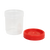 Dynarex 43023 Sterile Specimen Containers, 90 mL, 400/case