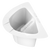 Dynarex Nuns Cap Specimen Collection Container, 1000-cc, 100/case