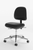 Cramer ESD Fusion r+ Lab Chair, Cleanroom ISO Class 5, Black, 4-way Adjust, Desk or High Height