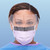 Fluid-Resistant Face Masks with Eyeshield, Purple, 25/box