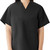 Medline ComfortEase 910 Unisex Reversible Scrub Top with 1 Pocket, 9 Color Options