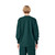 Medline ComfortEase Unisex Crew-Neck Warm-Up Jacket with Knit Cuffs,  5 Color Options