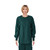 Medline ComfortEase Unisex Crew-Neck Warm-Up Jacket with Knit Cuffs,  5 Color Options