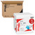 Wypall 05812 White 1/4-Fold Wipes, 12.5 x 12 in., 12 packs/case