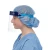 Medline Disposable Face Shields, Full Length and Extra-Long options