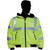 HiVizGard C16722G HivizGard Class 3 Insulated Bomber Jacket with Hood, Lime Green, each